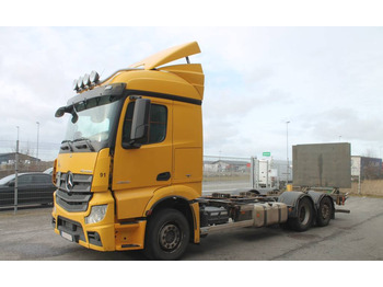 Mercedes-Benz Actros 2545 6x2*4 Serie 4710 Euro 6  - Containerbil/ Veksellad lastbil