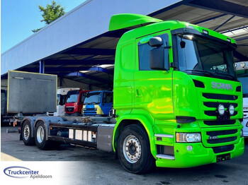 Scania R490 371.000 km, Steering axle, Euro 6 - containerbil/ veksellad lastbil