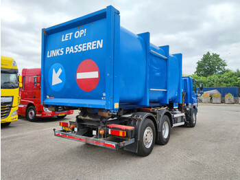Lastbil chassis DAF FAN CF75.250 6x2/4 Euro5 - HallerZijlader - Translift kettingsystem + container (V563): billede 3