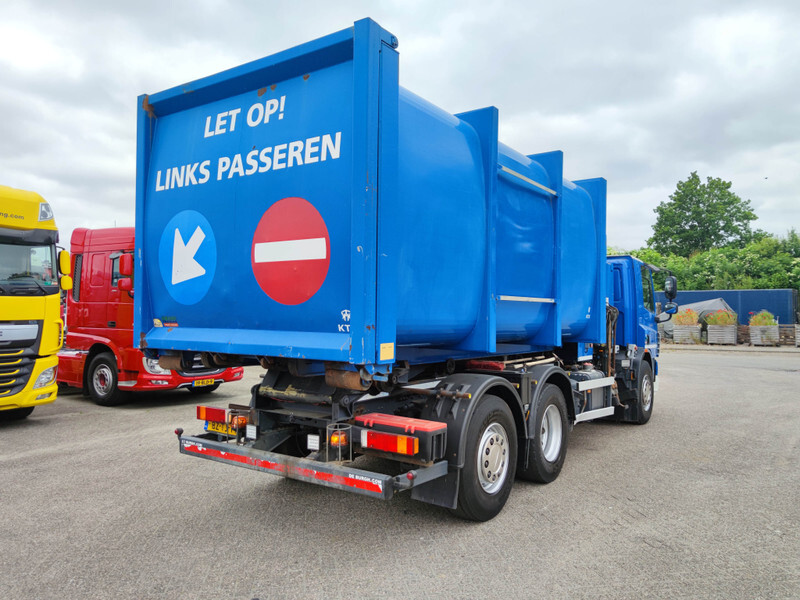 Lastbil chassis DAF FAN CF75.250 6x2/4 Euro5 - HallerZijlader - Translift kettingsystem + container (V563): billede 4