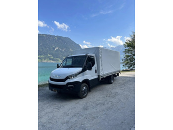 IVECO Daily 50 C 15 Curtain side + tail lift - Lastbil med presenning: billede 1