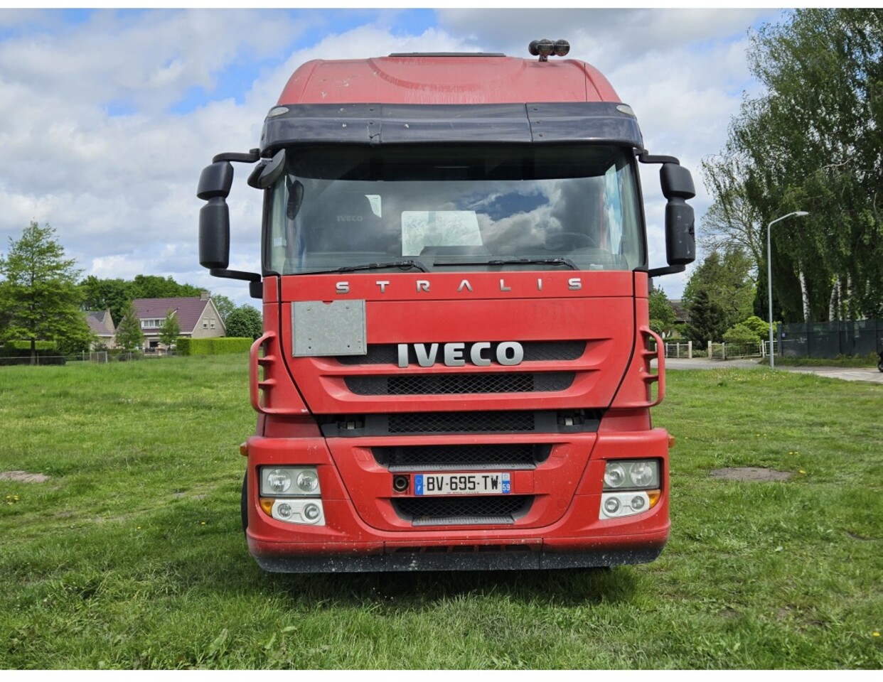 Lastbil kroghejs Iveco Stralis 450 6x2 container system lift-axle euro 5: billede 8