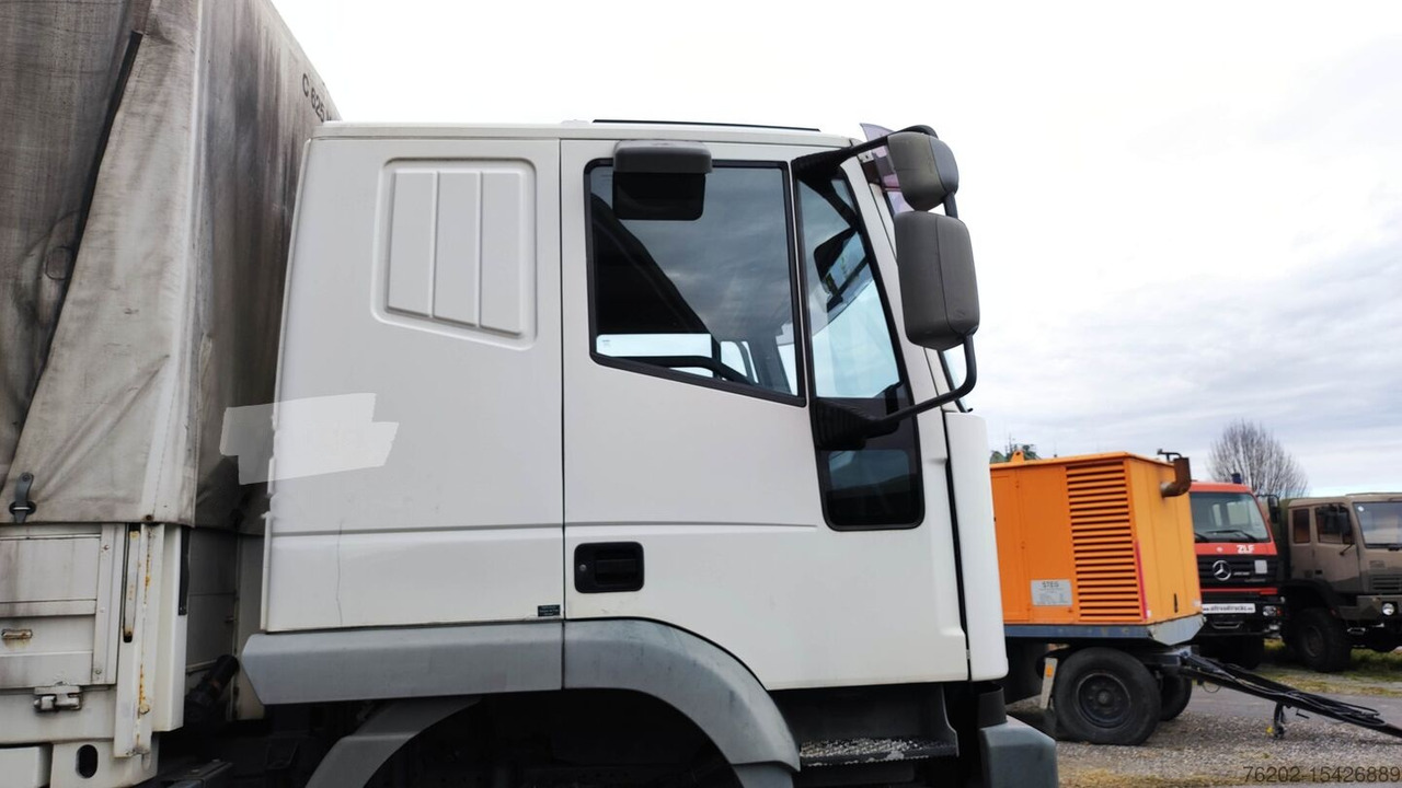 Lastbil med presenning Iveco Trakker MP190E35W/P 4x4 Wechselbrücke: billede 6