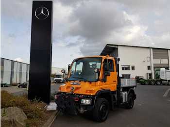 Unimog Mercedes-Benz U300 4x4 Hydraulik Standheizung  - Lastbil med lad
