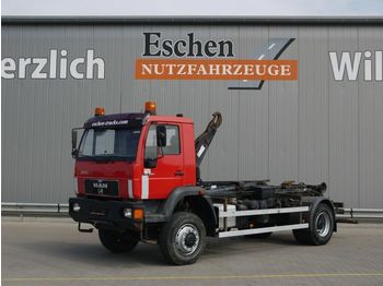 Lastbil kroghejs MAN 18.284 LAC 4x4 Abrollkipper Atlas Haken Schalter: billede 1