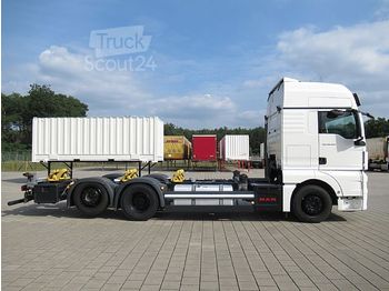 Containerbil/ Veksellad lastbil MAN - MAN 26.500 BDF Multi Standklima 2 Tanks Xenon: billede 1