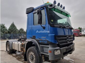 Containerbil/ Veksellad lastbil MERCEDES-BENZ Actros 2041 AS 4X4: billede 1