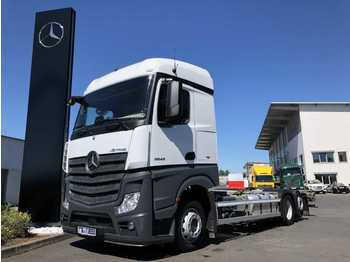 Containerbil/ Veksellad lastbil Mercedes-Benz Actros 2543 LL BDF 2x AHK Safety Pack Retarder: billede 1
