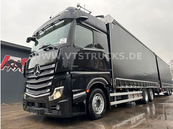 Ny Lastbil med presenning Mercedes-Benz Actros 2551 6x2 MP5 + Wecon Anh. Komplett-Zug: billede 5