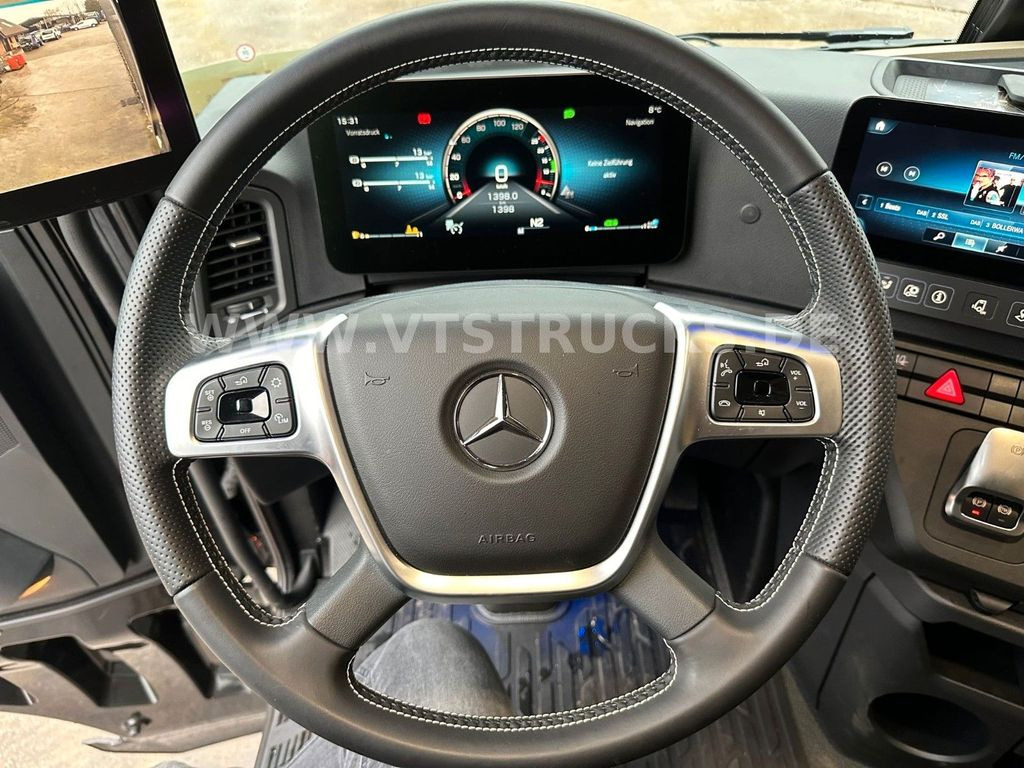 Ny Lastbil med presenning Mercedes-Benz Actros 2551 6x2 MP5 + Wecon Anh. Komplett-Zug: billede 16
