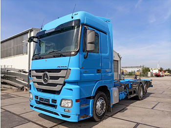 Containerbil/ Veksellad lastbil Mercedes-Benz Actros MPIII 2541 L 6x2 MegaSpace BDF Retarder: billede 1