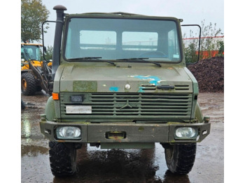 Tipvogn lastbil Mercedes-Benz Unimog U1300L Pritsche | EX Militär | Camper | Fernreisemobil: billede 2