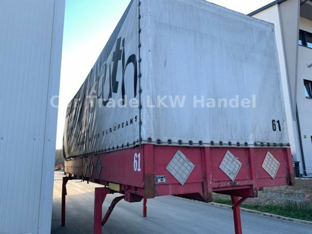 Containerbil/ Veksellad lastbil Mercedes-Benz WAP 7,45m Bordwand und Schiebenplane 10Stk.: billede 4