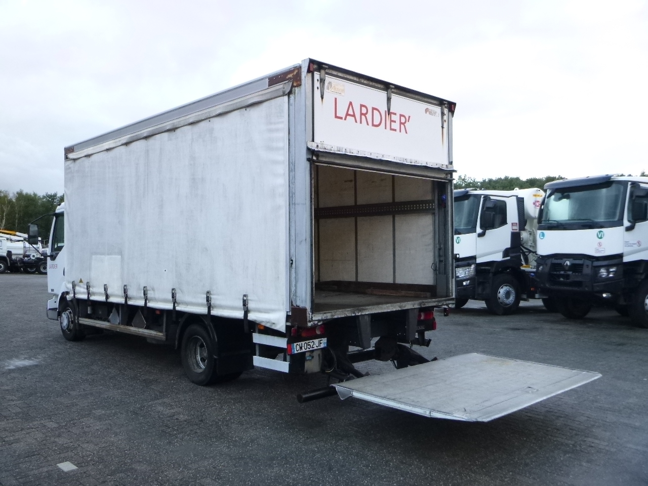 Lastbil med presenning Renault Midlum 180 dci 4x2 curtain sider: billede 6