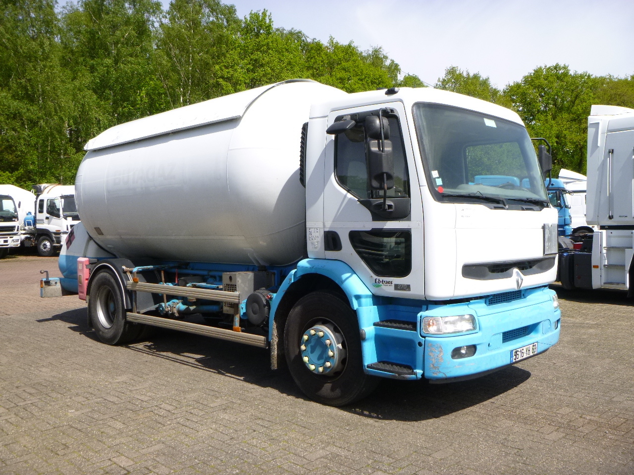 Tankbil til transportering LPG Renault Premium 270.19 4x2 gas tank 19.7 m3: billede 2
