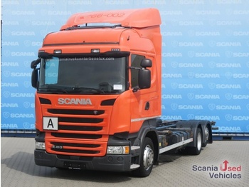 Containerbil/ Veksellad lastbil SCANIA R 410 LB6x2MLB BDF CHASSIS SCR ONLY EUR6 FULL AIR: billede 1