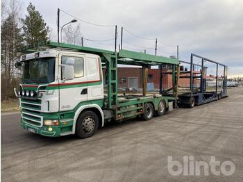 Biltransportør lastbil Scania: billede 1