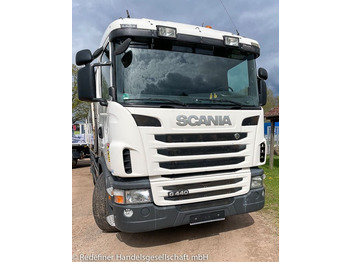 Scania G440 Kran PK21001L Baustoffpritsche + Anhänger  - Lastbil med lad, Lastbil med kran: billede 5