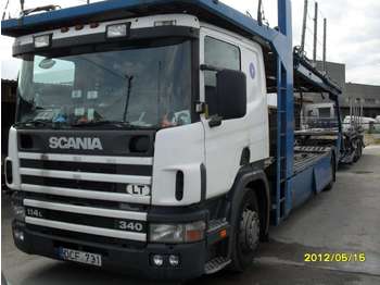 Biltransportør lastbil Scania P114LB: billede 1