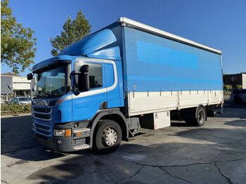 Lastbil med presenning Scania P280 4X2 EURO 6 - 18 TON - ONLY 268.720 KM - BOX: billede 1