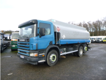 Tankbil til transportering brandstof Scania P 94-300 6X2 fuel tank 16.7 m3 / 4 comp: billede 1