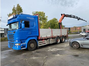 Lastbil med kran Scania R730 V8 6X4 EURO 6 + PALFINGER PK33002 + REMOTE: billede 1