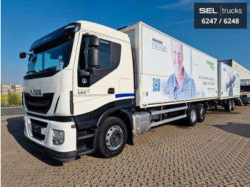Iveco Stralis 420 / Intarder / Ldw / Lenk-Liftachse  - Til transport af drikkevarer lastbil