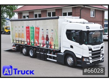 SCANIA 410 G 6x2,, Getränke, LBW, Lift-Lenkachse - Til transport af drikkevarer lastbil