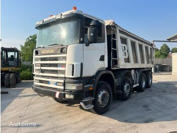 SCANIA 124 420 - tipvogn lastbil