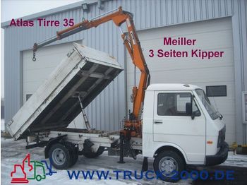 Tipvogn lastbil VW LT 55 3 Seiten Kipper+AtlasTirre35 faltbar 2,7t.: billede 1