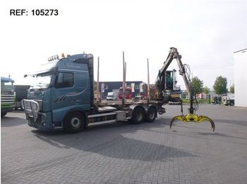 Lastbil chassis Volvo FH540 6X4 MANUAL TIMBER TRUCK WITH LOGLIFT: billede 1