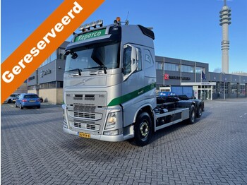 Lastbil med wirehejs Volvo FH 420 Globetrotter 6x2R VDL chain/ketting Container lift: billede 1