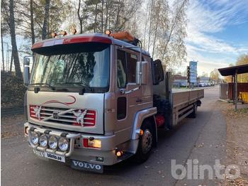 Lastbil med lad, Lastbil med kran Volvo FL6 4x2 med Kran -02: billede 1