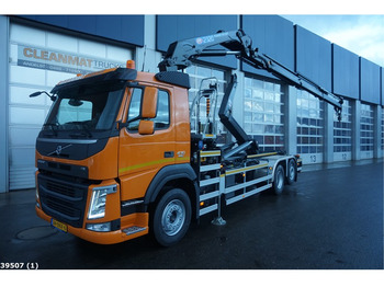 Lastbil kroghejs, Lastbil med kran Volvo FM 440 HMF 23 ton/meter laadkraan: billede 1