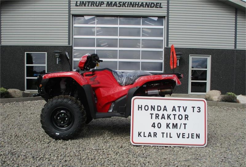 ATV/ Quad Honda TRX 520 FA Traktor. STORT LAGER AF HONDA ATV. Vi