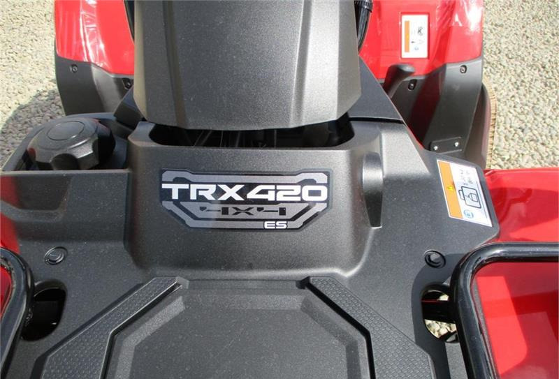 ATV/ Quad Honda TRX 420FE Traktor STORT LAGER AF HONDA ATV. Vi hj: billede 6