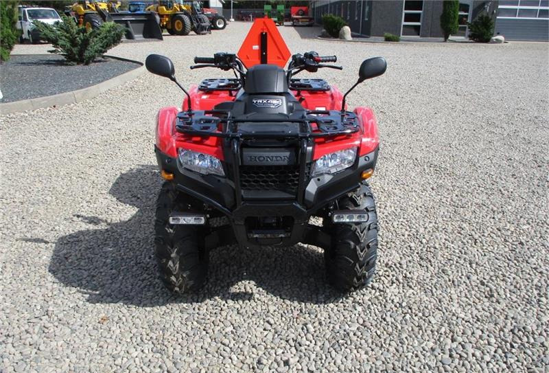ATV/ Quad Honda TRX 420FE Traktor STORT LAGER AF HONDA ATV. Vi hj: billede 4