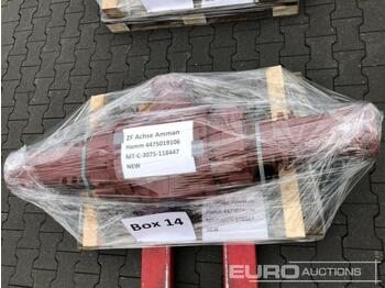  Axle to suit Amman, Hamm Roller MT/C 3075 106 - Aksel og reservedele