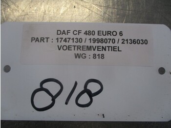 Bremseventil for Lastbil DAF 1747130 / 1998010 // 2136030 NIEUWE EN GEBRUIKT Voetremventiel Euro6: billede 4