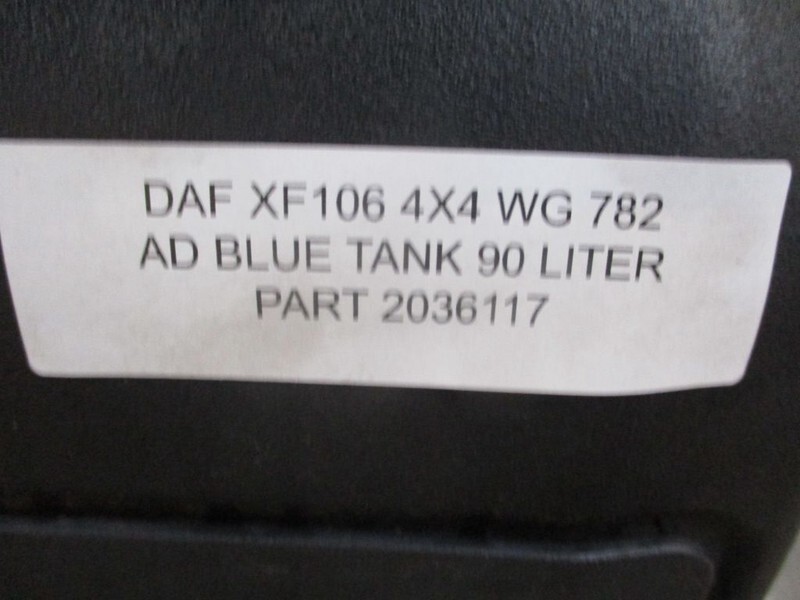 Brændstoftank for Lastbil DAF 2036117 AD BLUE TANK XF CF 106 90 LITER: billede 3