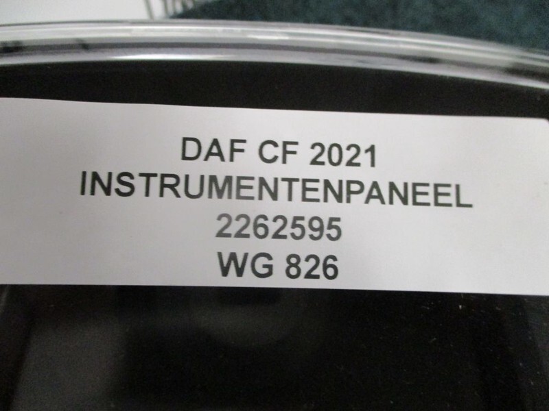 Instrumentbræt for Lastbil DAF CF410 2262595 INSTRUMENTENPANEEL EURO 6 MODEL 2021: billede 3