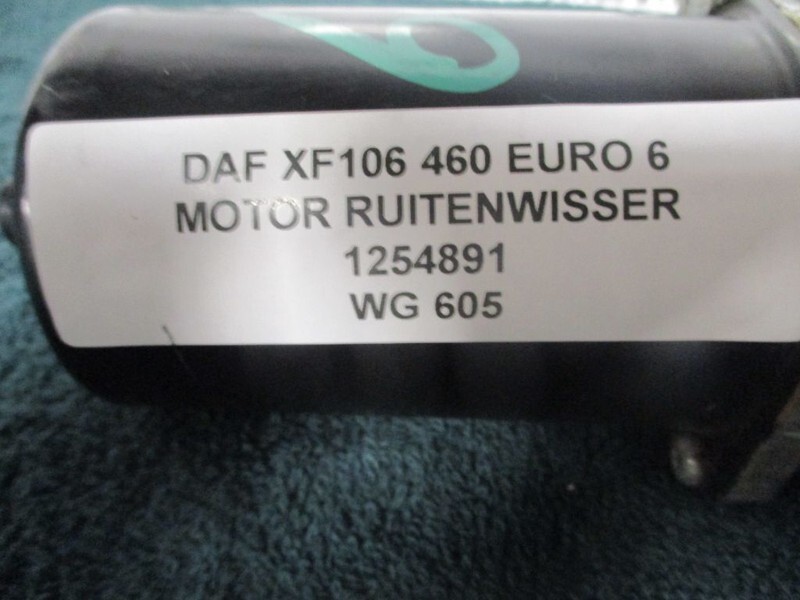 Elektrisk system for Lastbil DAF XF106 1254891 MOTOR RUITENWISSER EURO 6: billede 2