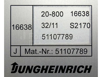 Kontrol blok for Materialehåndteringsudstyr Jungheinrich 51107789 Rij/hef/stuur regeling Drive/Lift/steering controller from EKS312 year 2011 sn. S2170: billede 3