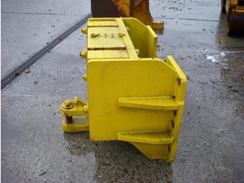 Komatsu (45) counterweight - Kontergewicht - Reservedel