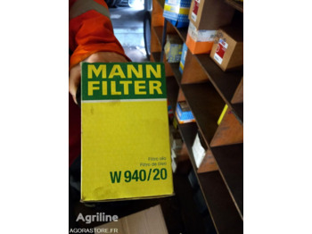  MANN-FILTER lot de 5 filtres W940-20 - Luftfilter