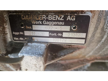 Gearkasse for Lastbil MERCEDES-BENZ SPRINTER G32-5 - 711.620: billede 5