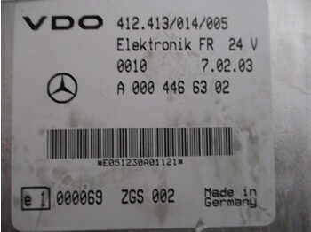 Elektrisk system for Lastbil Mercedes-Benz A 000 446 63 02 ELEKTRONIC FR MERCEDES BENZ 1824 ATEGO: billede 3