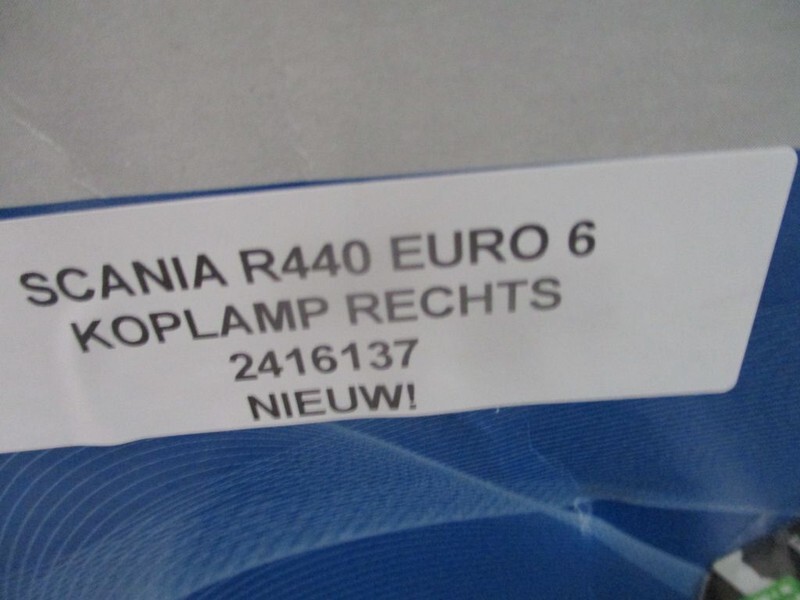 Forlygte for Lastbil Scania R440 2416137 KOPLAMP RECHTS EURO 6 NIEUW!: billede 2