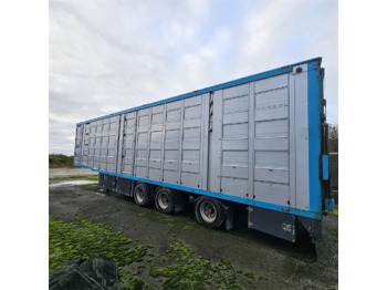 Veetransport sættevogn ABC Menke-Janzen - 3 etager sættevogn til grise transport.: billede 2