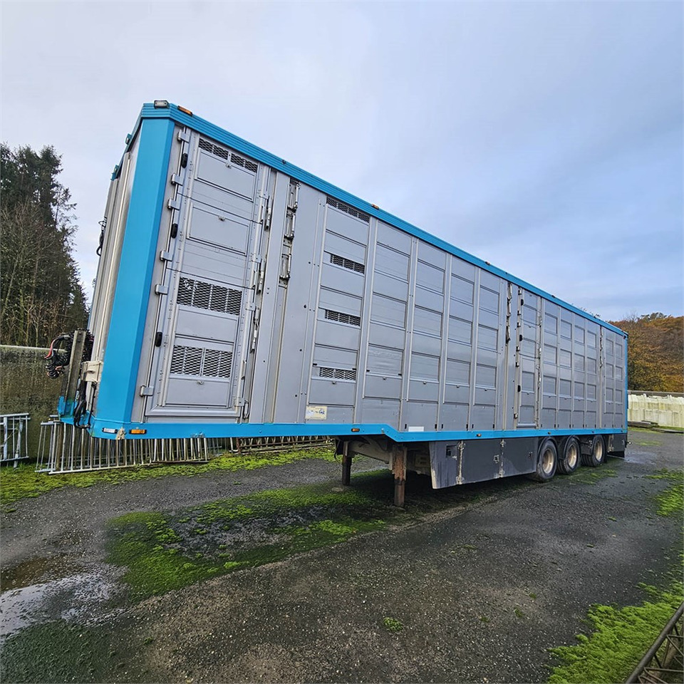 Veetransport sættevogn ABC Menke-Janzen - 3 etager sættevogn til grise transport.: billede 7